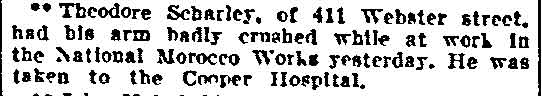 Camden News Notes — Philadelphia Inquirer, January 10, 1901