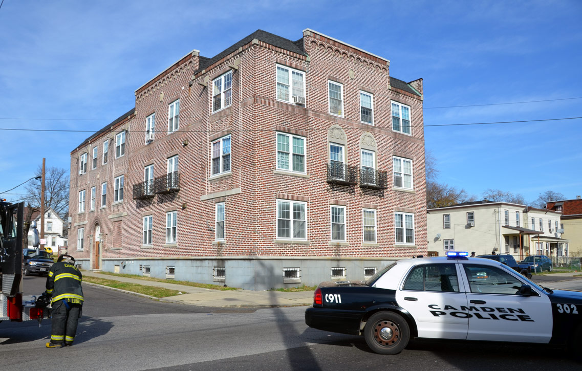 Northwest corner of North 28th Street & Westfield Avenue, December 3, 2011