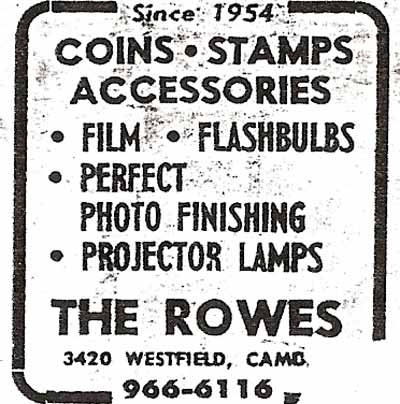 The Rowe's at 3420 Westfield Avenue, Camden Courier-Post, June 24, 1969