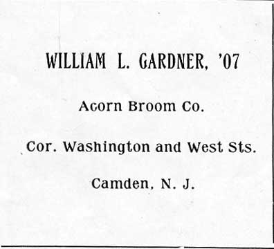 Acorn Broom Company at 430 West Street — 1919 Camden High School Yearbook
