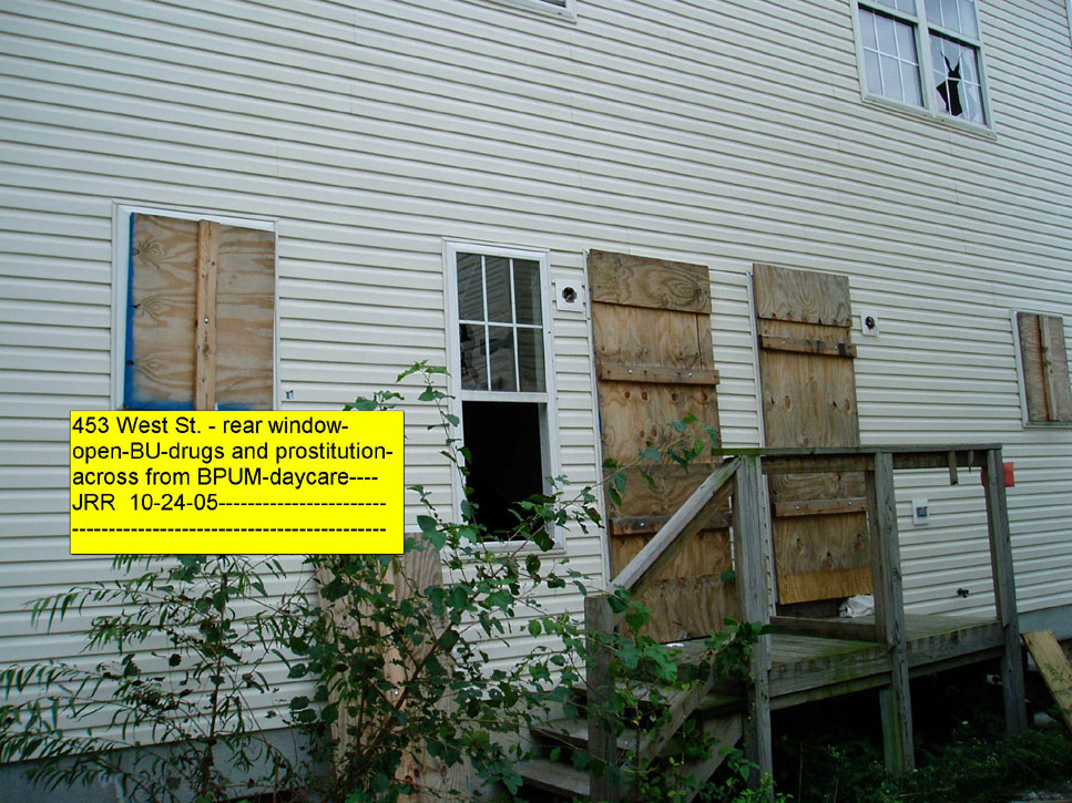 453 West Street, October 22, 2005