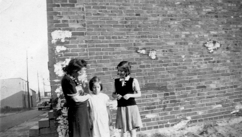 Wood Street from the side of 34 Wood Street, 1946
