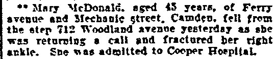 712 Woodland Avenue, Philadelphia Inquirer, December 21, 1902