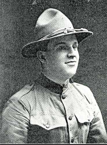 Raymond C. Thoirs memorial service program, December 8, 1918