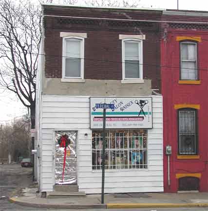 2001 Federal Street, Camden NJ, December 27, 2003, home of Eva's Beauty Salon