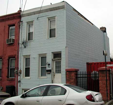 459 Mechanic Street, Camden NJ, home of Robert M. Hendry
