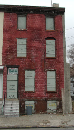 305 Stevens Street, Camden NJ — home of Bartholomew P. Tirro — December 27, 2002