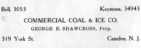 319 York Street — Commercial Coal & Ice Company — Tall Cedars of Lebanon Program, April 1931