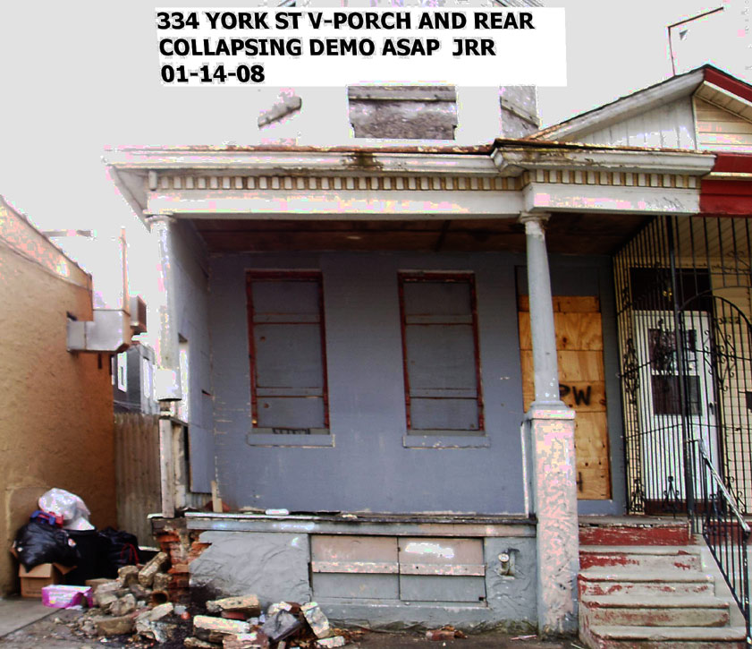 334 York Street — January 14, 2008