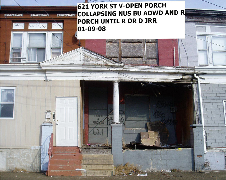 619 & 621 York Street — January 9, 2008