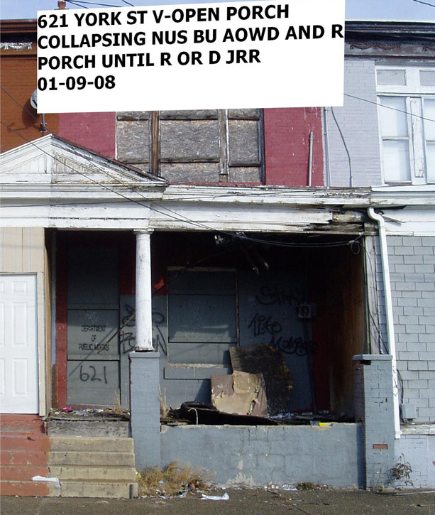 621 York Street — January 9, 2008