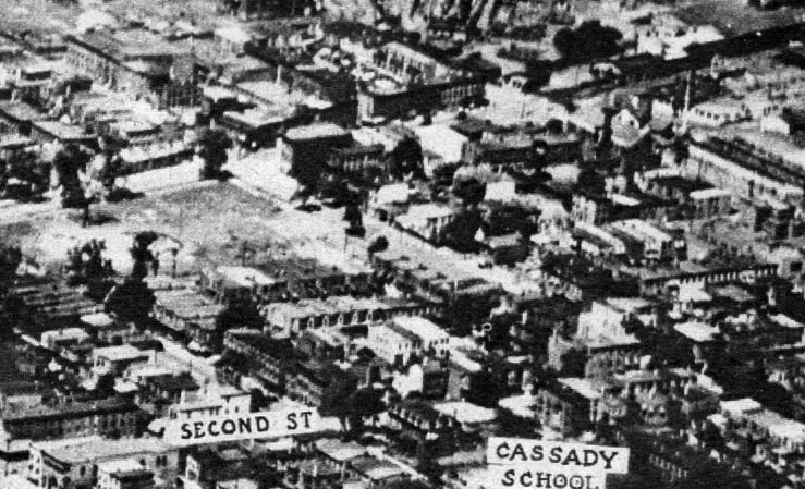 45 York Street, 1930s — corner of York and Point Streets