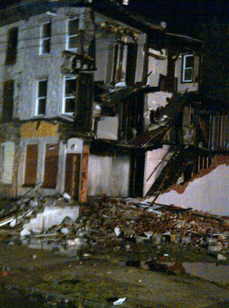 551 York Street — Destroyed by Fire October 22, 2012 — Photograph by Joel Bain