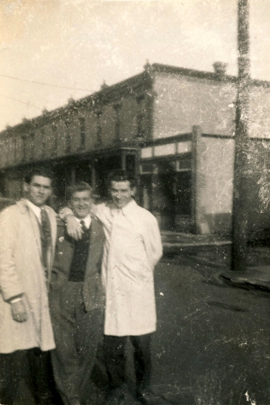 Al Cuneo, Mick, and Jim Owens — 533 York Street and 618 Bailey Street