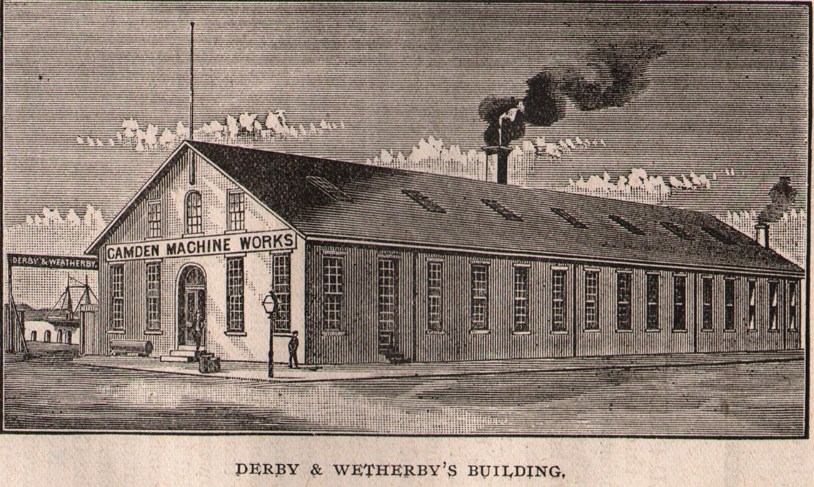 Portrait illustration from the 1890 Historical & Industrial Review of Camden, N.J.