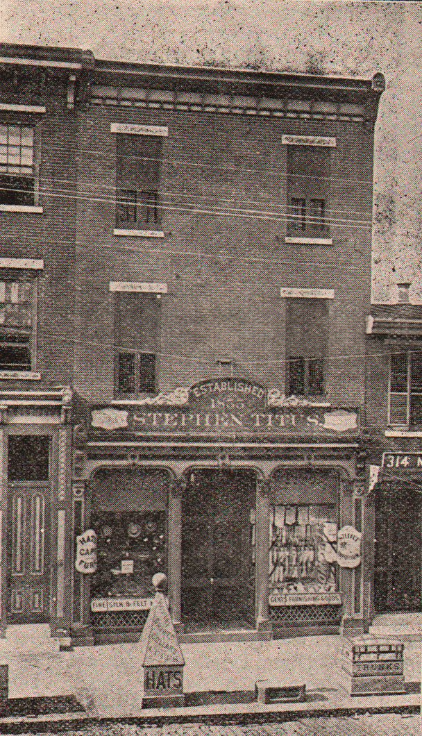 Stephen Titus store, 316 Federal Street, Camden — Historical and Industrial Review, 1890
