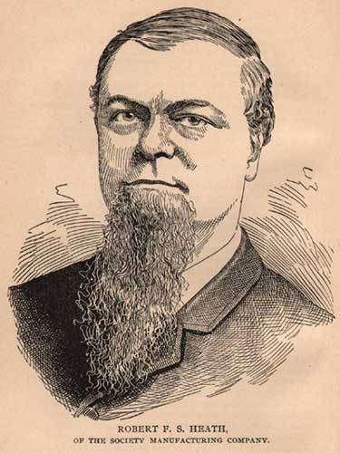 Portrait illustration from the 1890 Historical & Industrial Review of Camden, N.J.