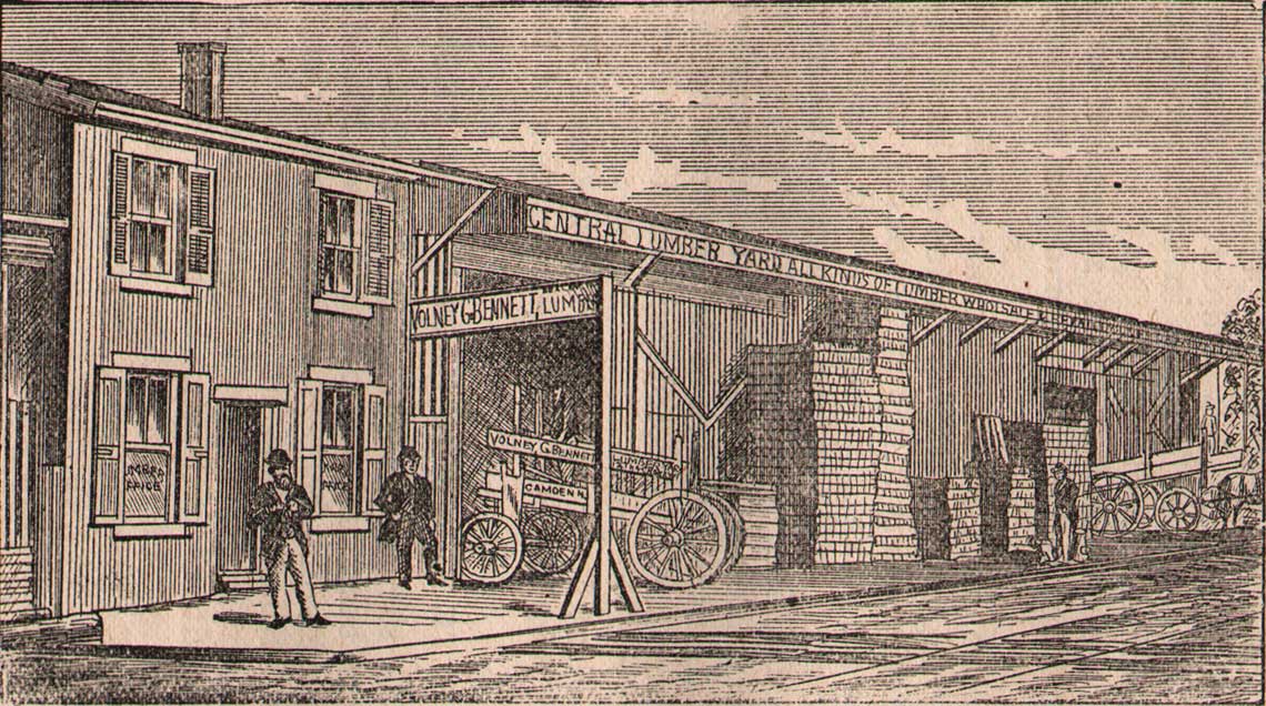 Historical and Industrial Review of Camden NJ, 1890 — Volney G. Bennett