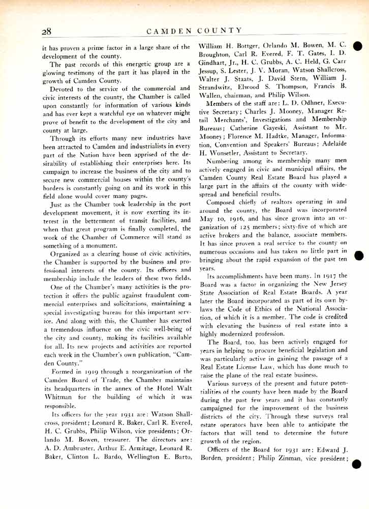 Camden County NJ 1681–1931 — page 28