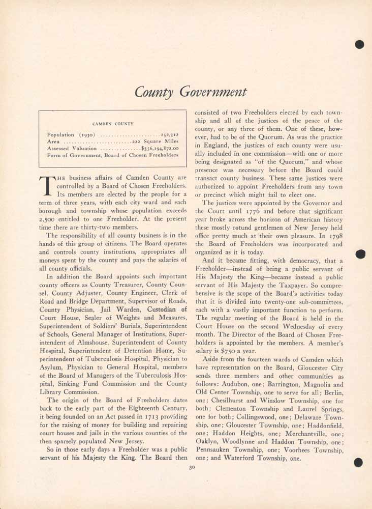 Camden County NJ 1681–1931 — page 30