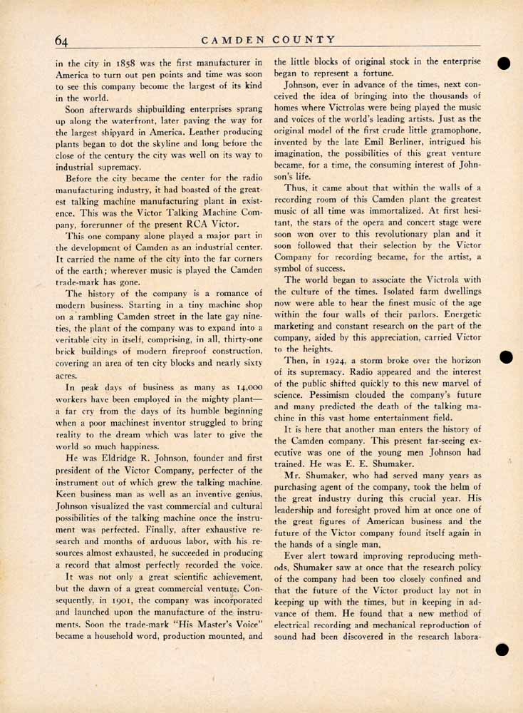 Camden County NJ 1681–1931 — page 64