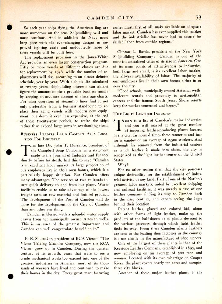 Camden County NJ 1681–1931 — page 73