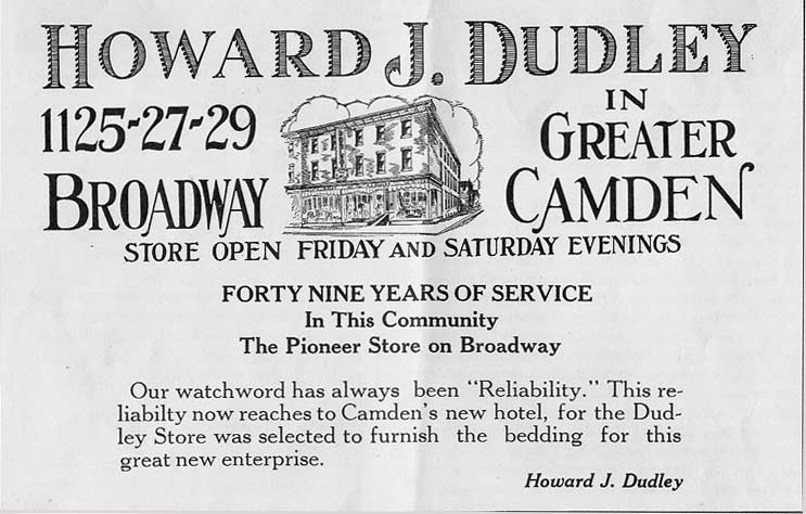 Photo from Page 11 of Camden First, September 1925