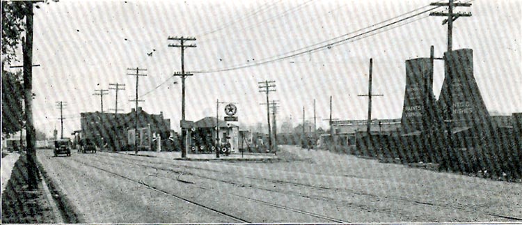 Old entrance to the White Horse Pike