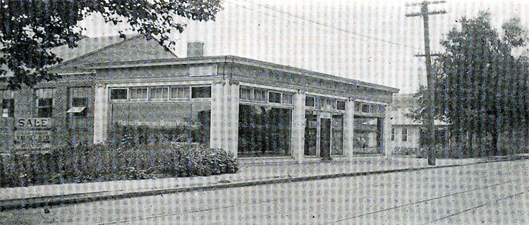 Norman G. Wilson Motor Co., Dodge Distributors, service station at the White Horse Pike Gateway