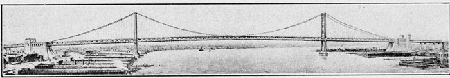 Delaware River Bridge from above