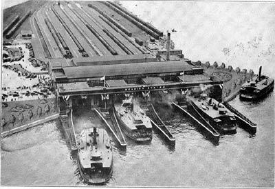 The Camden Terminal of the Reading Railroad