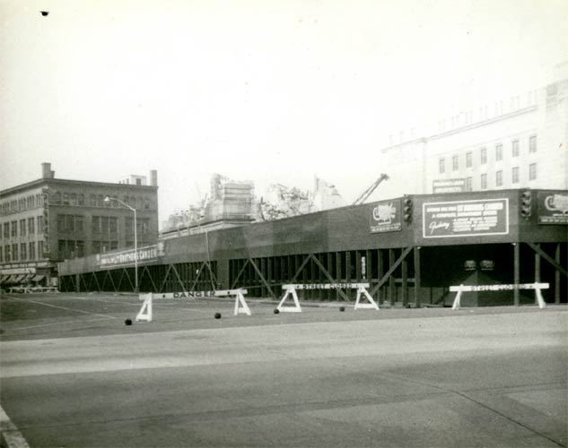 Broadway and Federal Street, mid-1950s — view of the area