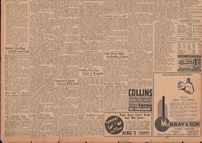 The Morning Post, February 11, 1938 — page scan