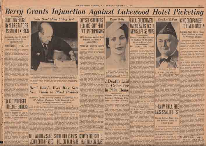 The Morning Post, February 11, 1938 — page scan
