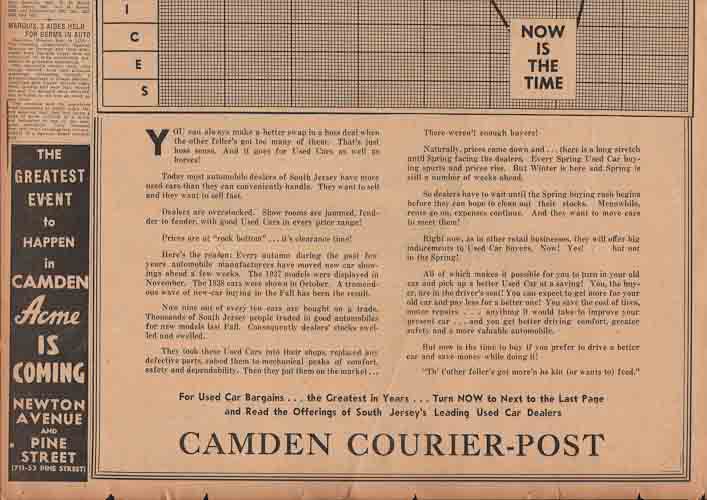 The Morning Post, February 11, 1938 — page scan