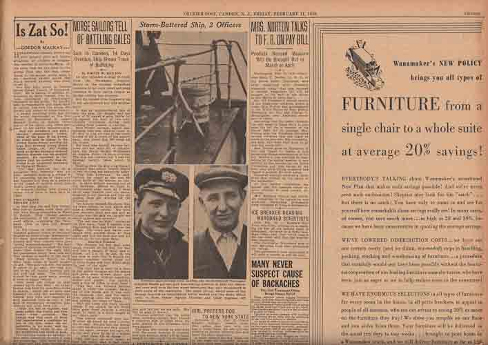 The Morning Post, February 11, 1938 — page scan