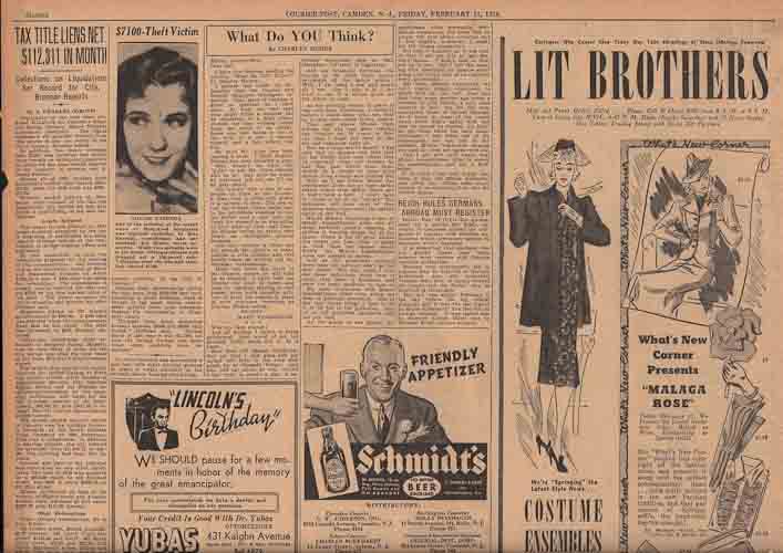 The Morning Post, February 11, 1938 — page scan