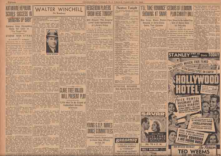 The Morning Post, February 11, 1938 — page scan