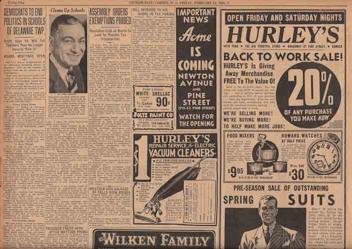 The Morning Post, February 11, 1938 — page scan