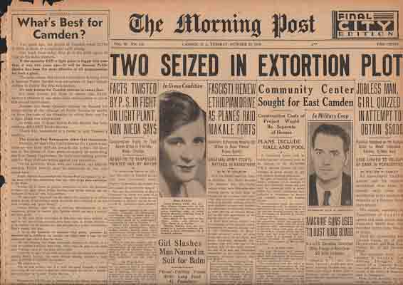 The Morning Post, October 29, 1935 — page scan