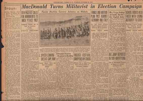 The Morning Post, October 29, 1935 — page scan