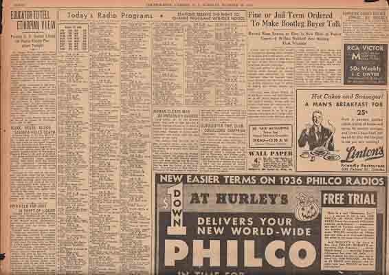 The Morning Post, October 29, 1935 — page scan