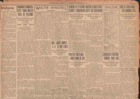 The Morning Post, October 29, 1935 — page scan