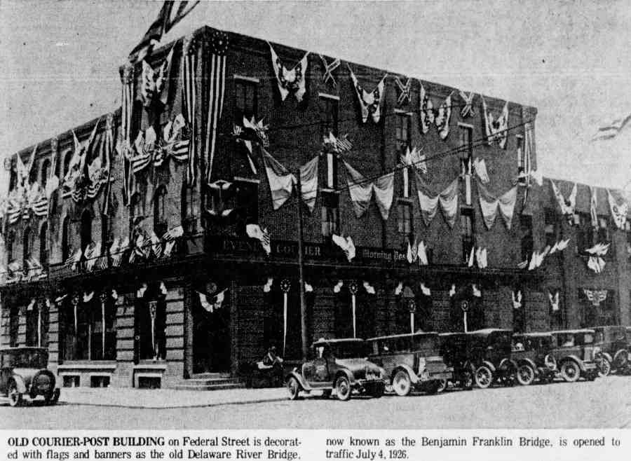 History of the Courier-Post — Part 5, continued, Camden Courier-Post, October 7, 1975