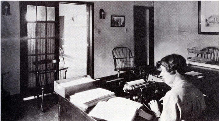 Reception Room, Lackey & Hettel Inc. Office Building