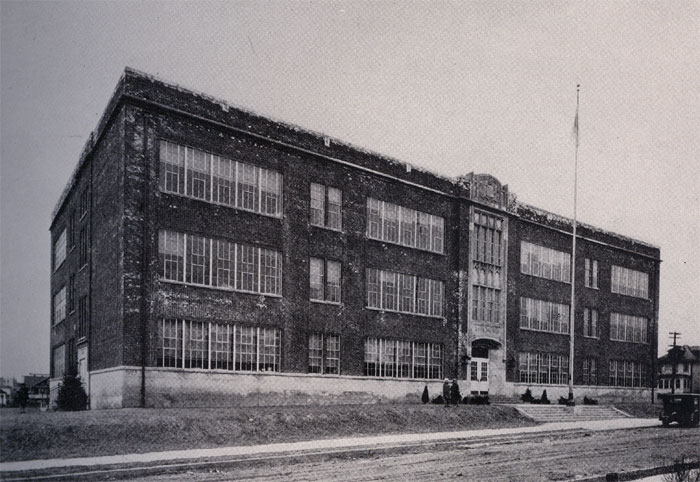 Interior of Auditorium at the Henry H. Davis School