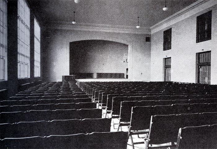 Interior of Auditorium, Henry H. Davis School, Camden NJ