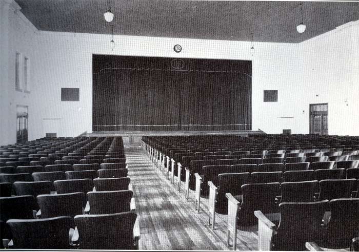 Interior of Auditorium, High School, Hammonton NJ