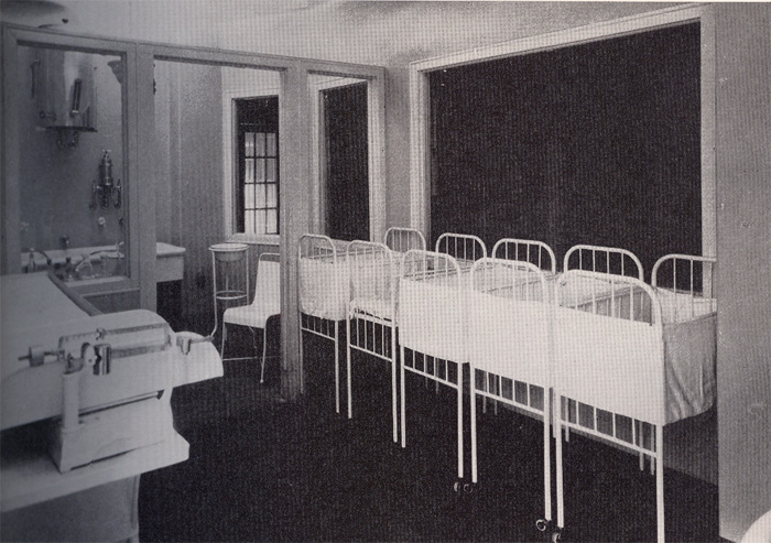 Creche (Nursery) — Maternity Building, West Jersey Homeopathic Hospital