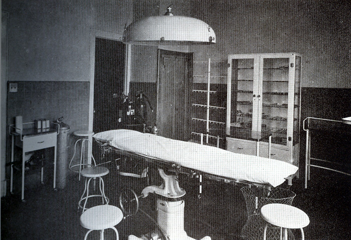 Operating Room — Maternity Building, West Jersey Homeopathic Hospital